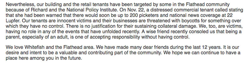 Illustration for article titled Richard Spencer's Mom Says Her Property Is Being 'Targeted,' Would Still Like You to Book It on Airbnb